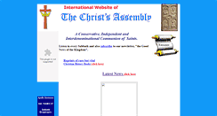 Desktop Screenshot of christsassembly.info